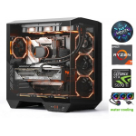 MDATA GAMING HydroX Pro Ryzen 7 7800X3D 64GB 1TB SSD RTX 5070Ti NoOS