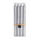 PROVENCE Table Candle Metallic &Oslash;2.1x23.5cm 4pcs