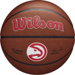 Wilson Wilson Wilson Team Alliance Atlanta Hawks Ball WTB3100XBATL Brown 7
