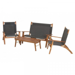 4Living Garden Set Mekong 4 pcs