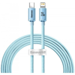 Baseus Crystal Shine USB-C to Lightning 2m 20W Sky Blue