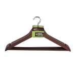 Evelekt Cloth hangers 5pcs, brown