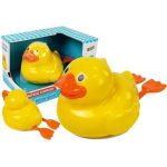 LEAN Toys Yellow Duck on Batteries 18 cm for the Bath