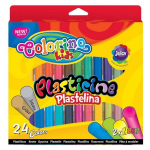 COLORINO PLASTICINE 24 COLORS 42642PTR