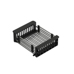 Steiner Basket steel / black handles