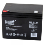 Lean Cars AGM gel battery for a vehicle with a 24V5AH battery