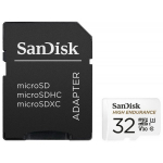 Sandisk 32GB High Endurance micro SDHC + Adapter