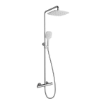 Ravak Ravak 093.01CR Termo 300 Shower System With Thermostat Chrome/ White (X