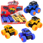 LEAN Toys Climbing Off-Road Car With Drive Yellow Blue
