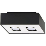 Sollux Lighting Mono 2 SL.0071 2x40W GU10 Black