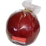PROVENCE Candle Ball Dark Red &Oslash;8x8cm
