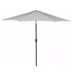 Springos GARDEN UMBRELLA Light Grey 300 CM