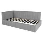 Evelekt Bed JASPER 90x200cm, grey