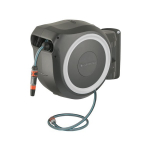 Gardena Wall-Mounted Hose Box RollUp M / L, 25m Black/ Grey