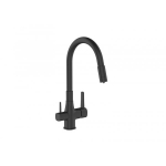 INVENA MIXER KITCHEN GLAMOUR WITH FILTER BLACK