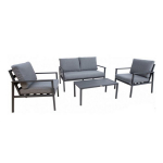 Evelekt ADRIO table, sofa and 2 chairs