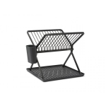 Brabantia SinkSide Foldable Dish Drying Rack Small Dark Grey