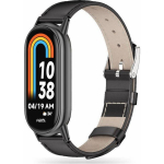 Tech-Protect Leatherfit Xiaomi Band 8 / 8 NFC Black