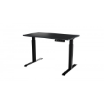 Cama MEBLE MOON 121x67x72-120 black/ anthracite