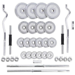 HMS HMS STC55 3-in-1 weight set in case (straight and broken barbells, bar