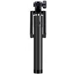 Swissten "Wired 81cm With Button" Black