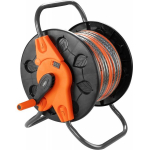NEO " Neo garden hose stand, plastic, up to 60 m of 1/ 2"" hose 15-7"