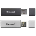 Intenso Alu Line 2x32GB USB 2.0 Silver/ Anthracite