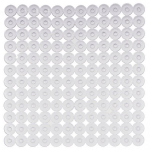 Berilo Bathmat Brick Clear 54x54cm