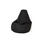 Go Gift Sako bag pouffe Pear black XL 130 x 90 cm