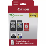 Canon PG-510/ CL-511 Color + Photo Paper Value Pack