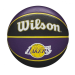 Wilson Wilson Wilson NBA Team Los Angeles Lakers Ball WTB1300XBLAL Black 7