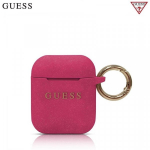 Guess "Guaccsilglfu Silicone Case Apple Airpods" Pink