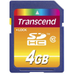 Transcend SDHC 4GB Class 10 TS4GSDHC10