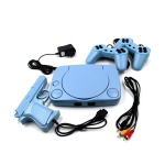 Riff RF-2GUN retro console with 22 8-bit games with 2 joysticks + game gun