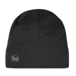 Buff BUFF MERINO MIDWEIGHT BEANIE SOLID BLACK Cap.