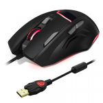 Spirit Of Gamer ELITE M10 Black + Mouse Pad
