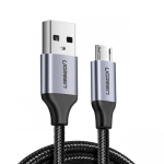 Ugreen 60146 micro USB QC 3.0 2.4A 1m Black