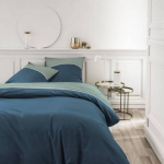 TODAY Bed Linen Set BASIC Blue 240x220cm, 63x63cm