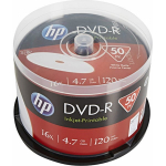 HP DME00025WIP-3 DVD-R Printable 4.7GB 16x 50-pack