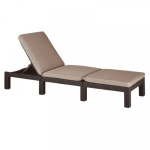 Keter Sunbed Jaipur with pillow brown