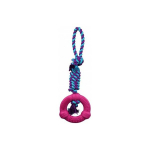 TRIXIE " Trixie Ring with string ""Denta Fun"", 12 cm/ 41 cm"