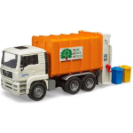 Bruder MAN TGA garbage truck rear loader, model vehicle