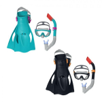 Bestway Diving Set Mask, Snorkel, Fins Blue Bestway 25020
