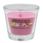 PROVENCE Candle tropical flowers &Oslash;9x8cm