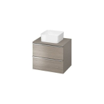 CERSANIT Cersanit S522-022 VIRGO 60 Grey Countertop Cabinet with CHROM ZMONT HA