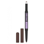 Maybelline Express Brow Satin Duo (Shade Dark Brown, Eyebrow Pencil, 0,71 g)