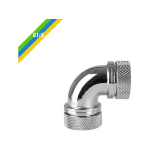 Thermaltake ThermalTake Pacific G1 / 4 PETG Tube 90-Degree Dual Compression, mount