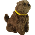 LEAN Toys LeanToys Interactive Plush Dog Dog Barks Moves Tail