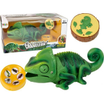 LEAN Toys Remote Controlled Chameleon Green Light 28 cm