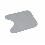 Douceur d`Interieur Bathmat WC Vitamine Grey 45 x 45 cm